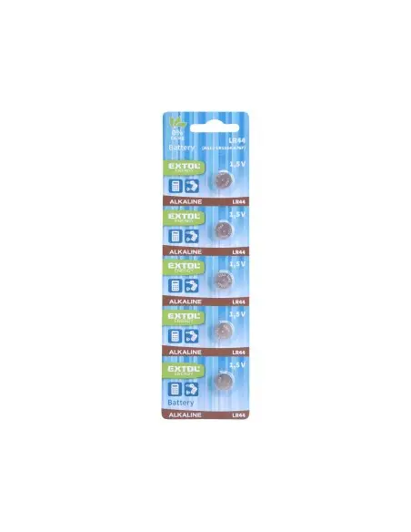 Baterii alcaline, 5 pcs, 42051, 1,5V, carcasă metalică Baterii alcaline, 5 pcs, 42051, 1,5V, carcasă metalică