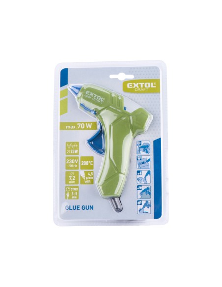 Pistol lipit O 7.2 mm, EXTOL CRAFT, 422000, 25W, 200°C Pistol lipit O 7.2 mm, EXTOL CRAFT, 422000, 25W, 200°C