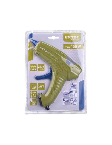 Pistol de lipit, EXTOL CRAFT, 422001, 40W, 11 mm