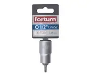 Hex socket 1/2" TORX bit, T20, FORTUM, 4700720, 55mm