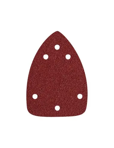 Hartie abraziva - delta, 10 buc, 245040, 6 orificii, P40