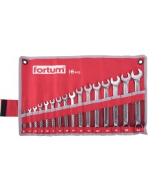 Chei combinate, FORTUM, 4730201, 6-24mm, 16 pcs