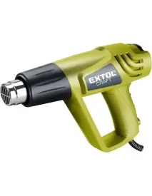 Pistol de aer cald, 2000 W, 411023, 550/350°C, 500/300l/min