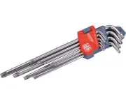 Chei TORX L-keys, EXTOL PREMIUM, 8819412, T10-50, 9 bucăți