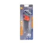 Chei TORX L-keys, EXTOL PREMIUM, 8819412, T10-50, 9 bucăți