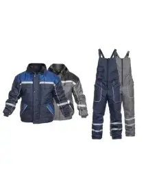 Costum de iarna matlasat, jacheta+ salopeta, Gamma Palltex