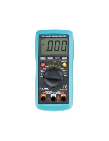 Multimetru digital, EXTOL PREMIUM, 8831250, tensiune AC/DC, CAT II 600V