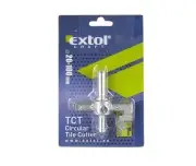 Taietor de Placi Circular, EXTOL CRAFT, 103900, 20-90mm, Fixare burghiu