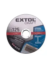 Discuri taiere metal, EXTOL CRAFT, 106902, O 125x1,0mm