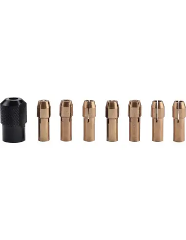 Set de Mandrine Rotative, 8pcs, 404191, ⌀1-3, Cap M8×0,75 Set de Mandrine Rotative, 8pcs, 404191, ⌀1-3, Cap M8×0,75