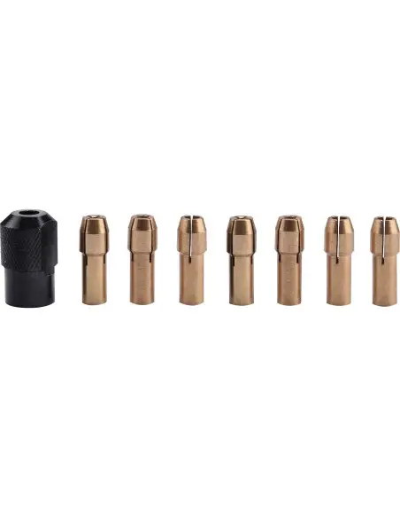 Set de Mandrine Rotative, 8pcs, 404191, ⌀1-3, Cap M8×0,75 Set de Mandrine Rotative, 8pcs, 404191, ⌀1-3, Cap M8×0,75