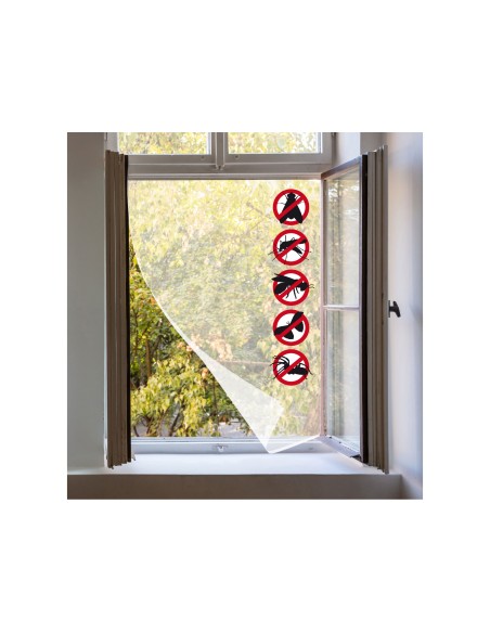 Plasa insecte, 90x150cm, alb, 99106, usor de instalat Plasa insecte, 90x150cm, alb, 99106, usor de instalat