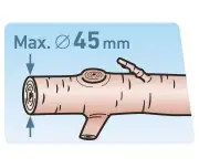 Foarfeca telescopica cu nicovala, EXTOL PREMIUM, 8873316, HCS, 670-940 mm