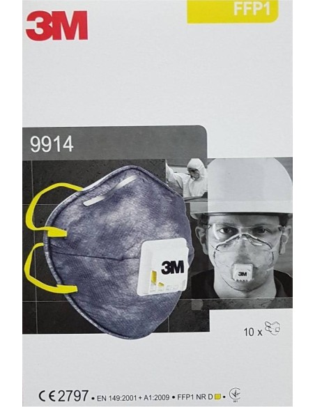 Semimasca de protectie FFP1 3M™ 9914 impotriva particulelor GANTELINE Coverguard - Semimasti