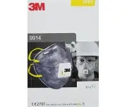 Semimasca de protectie FFP1 3M™ 9914 impotriva particulelor GANTELINE Coverguard - Semimasti