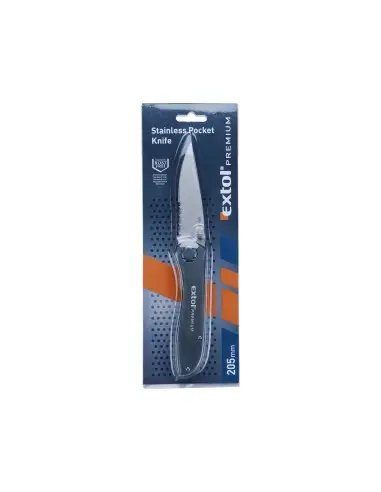 Cutit utilitar pliabil, inox, 205/115 mm, 8855120
