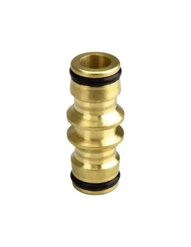 Cuplaj dublu capat, alama, 8876036, conectare furtunuri
