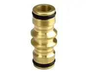 Cuplaj dublu capat, alama, 8876036, conectare furtunuri