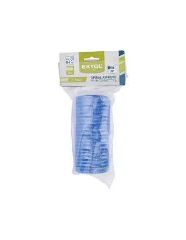 Furtun aer 1/4", 6mm, 5m, EXTOL CRAFT, 99322, 8-9 bari