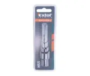 Burghiu si freza, EXTOL PREMIUM, 8801205, HSS, burghiu 3.5mm
