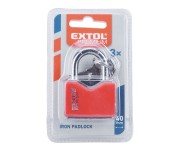 Lacat metalic, 40 mm, 8857464, Blocabil fara cheie, 3 chei