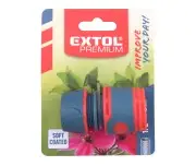 Quick hose coupler, EXTOL PREMIUM, 8876401, 1/2"