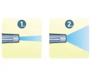 Garden hose nozzle, EXTOL PREMIUM, 8876451, ceata fina, ABS