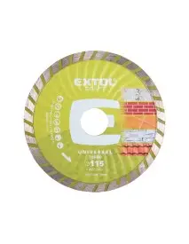 Disc taiere diamantat, turbo, 115x22,2x2mm, EXTOL CRAFT, 108851