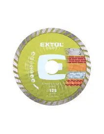 Disc taiere diamantat, EXTOL CRAFT, 108852, Turbo, Uscat/Umed
