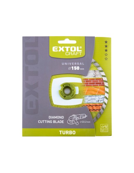 Disc taiere diamantat turbo, 108853, 150x22,2x2,3mm, 10000 rot/min