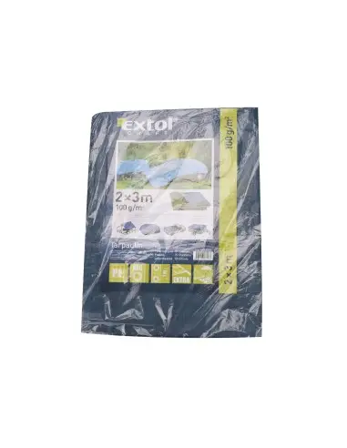 Folie prelata 2x3m, EXTOL CRAFT, 16121, PE, 100g/sqm