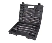 Set burghie si dalti SDS PLUS, EXTOL CRAFT, 23951, 13 piese, 250 mm