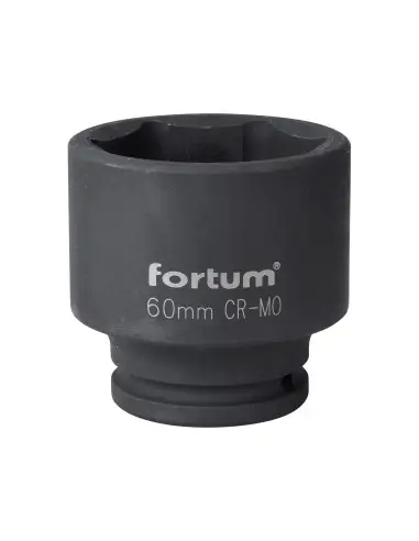 Impact socket 3/4", FORTUM, 4703060, 60mm, L 70mm