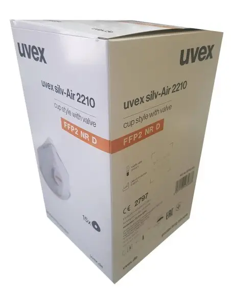 Masca de protectie 2210 FFP2, cu supapa, Uvex RAW-POL - Acasa Masca de protectie 2210 FFP2, cu supapa, Uvex RAW-POL - Acasa