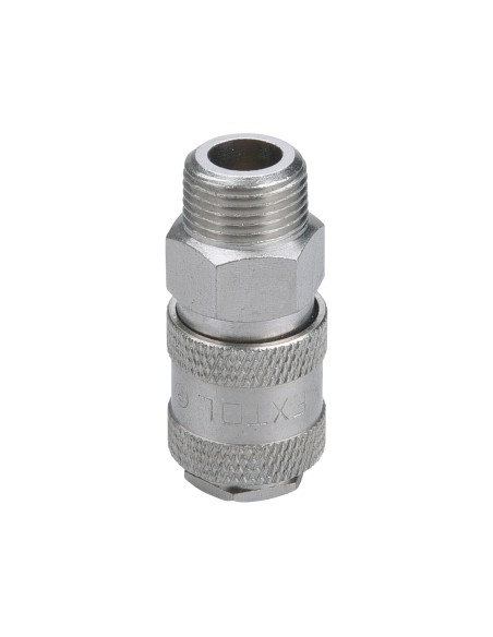 Cupla rapida aer, 3/8", filet exterior, EXTOL PREMIUM, 8865112
