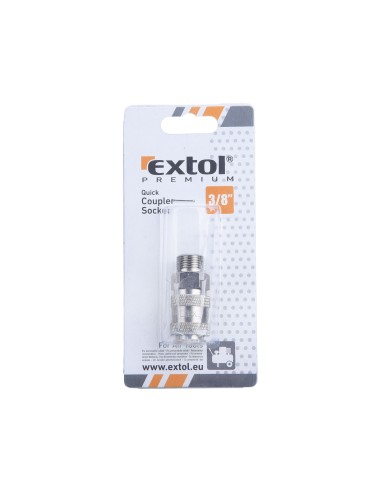 Cupla rapida cu filet extern, EXTOL PREMIUM, 8865112, G-3/8"
