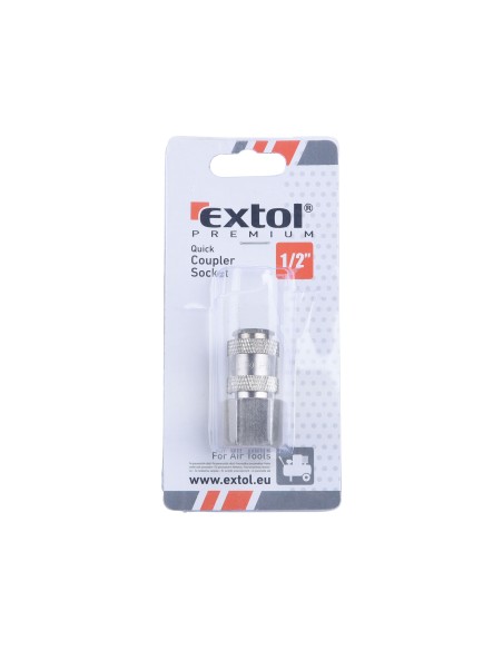 Quick coupler socket, EXTOL PREMIUM, 8865116, G-1/2"