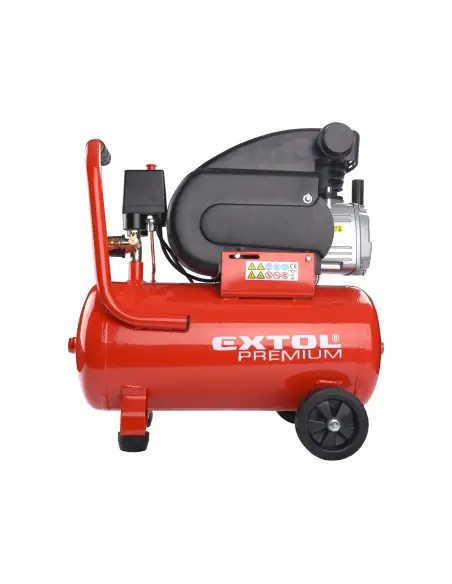 Compresor aer lubrifiat, 1,800 W, 24 L, 8895310, 24 L, 8 bari Compresor aer lubrifiat, 1,800 W, 24 L, 8895310, 24 L, 8 bari