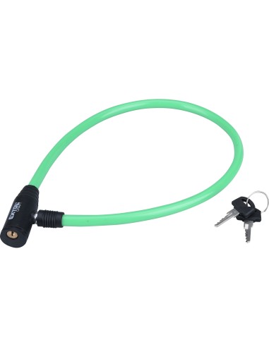 Lacat bicicleta cablu, EXTOL CRAFT, 9395, 600 mm, 2 chei Lacat bicicleta cablu, EXTOL CRAFT, 9395, 600 mm, 2 chei