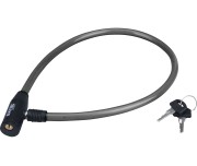 Lacat bicicleta cablu, EXTOL CRAFT, 9395, 600 mm, 2 chei