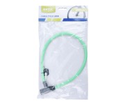 Lacat bicicleta cablu, EXTOL CRAFT, 9395, 600 mm, 2 chei