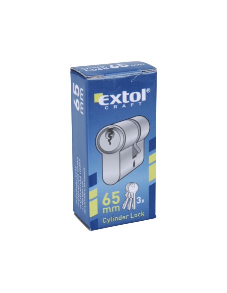 Cilindru usa, EXTOL CRAFT, 9401, 65 mm, 3 chei Cilindru usa, EXTOL CRAFT, 9401, 65 mm, 3 chei