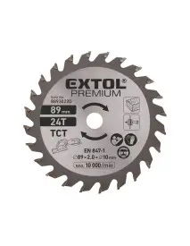 Disc ferastrau circular, 8893022D, ⌀89×2,0×10mm, 24T