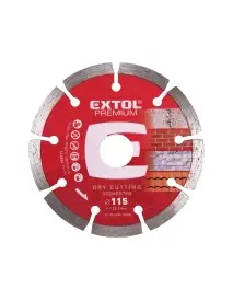 Disc diamantat 115mm, Extol Premium, 108711, 13200 RPM