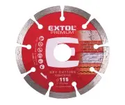 Disc diamantat 115mm, Extol Premium, 108711, 13200 RPM