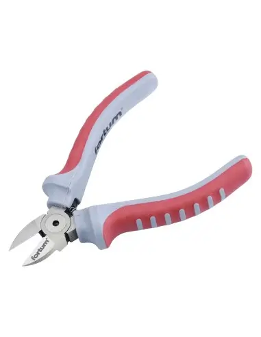 Cleste taietor electronic, FORTUM, 4770402, 125 mm, 61CrV5