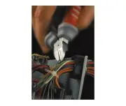 Cleste taietor electronic, FORTUM, 4770402, 125 mm, 61CrV5