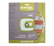 Disc taiere diamantat, EXTOL CRAFT, 108815, 230mm, 6600 rot/min