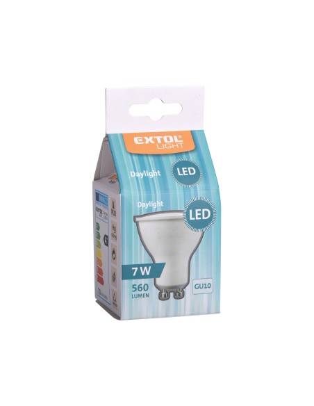 Bec LED, EXTOL LIGHT, 43034, 6W, 470lm, GU10