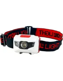 Lanterna frontala, EXTOL LIGHT, 43102, 1 W + 2 LED-uri roșii